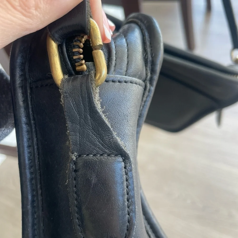Vintage Coach Metropolis Zip CrossBody Bag #9087
